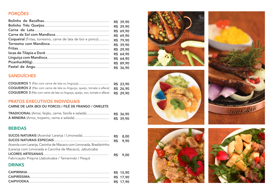 Menu Restaurante Coqueiros Serra Do Cipo-1